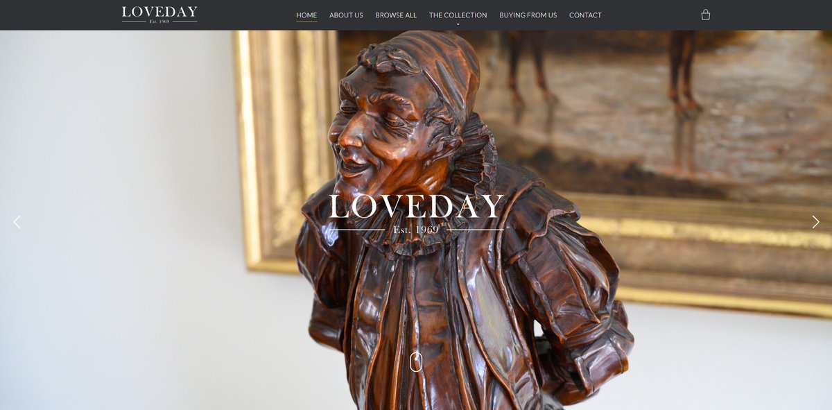 AWDWebDesign's tweet image. Take a look at the new @lovedayantiques website designed and developed by us!

Check it out here:  lovedayantiques.co.uk