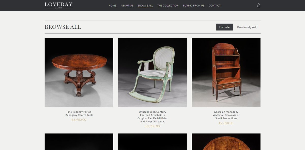 AWDWebDesign's tweet image. Take a look at the new @lovedayantiques website designed and developed by us!

Check it out here:  lovedayantiques.co.uk