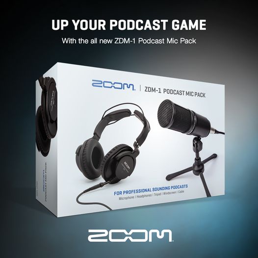 ZoomSoundLab's tweet photo. ATTENTION PODCASTERS!
Whether you’re taking your first step into podcasting or upgrading your setup, the Zoom ZDM-1 Podcast Mic Pack helps you create professional-quality podcasts. https://t.co/ph7okEWmVE
#zoomsound #podcasting https://t.co/QucihDl45s