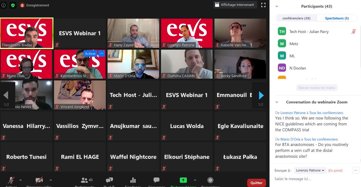 ESVSmembership's tweet photo. Thank you to everyone involved in yesterday's sessions; participants and the faculty!
#learn #connect #interaction
#esvsmonth
#vascularsurgery https://t.co/kFSdc7ALbW