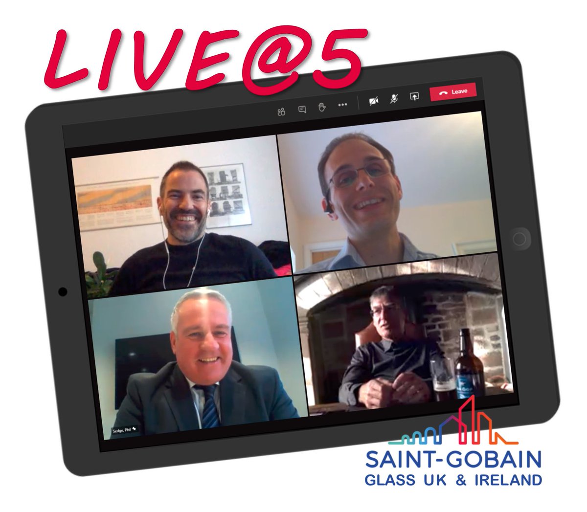 Join LIVE@5 every Thursday! Register now to enjoy the rest of series 2 via MS Teams: lnkd.in/d3pX4jv
8/10: Neil Dobbs - multiplex.global
15/10: Tim McFarlane - glasslimited.com
22/10: Eilis McShane
5/11: Neesha Gopal @LendleaseGroup 
#onlineevent #register
