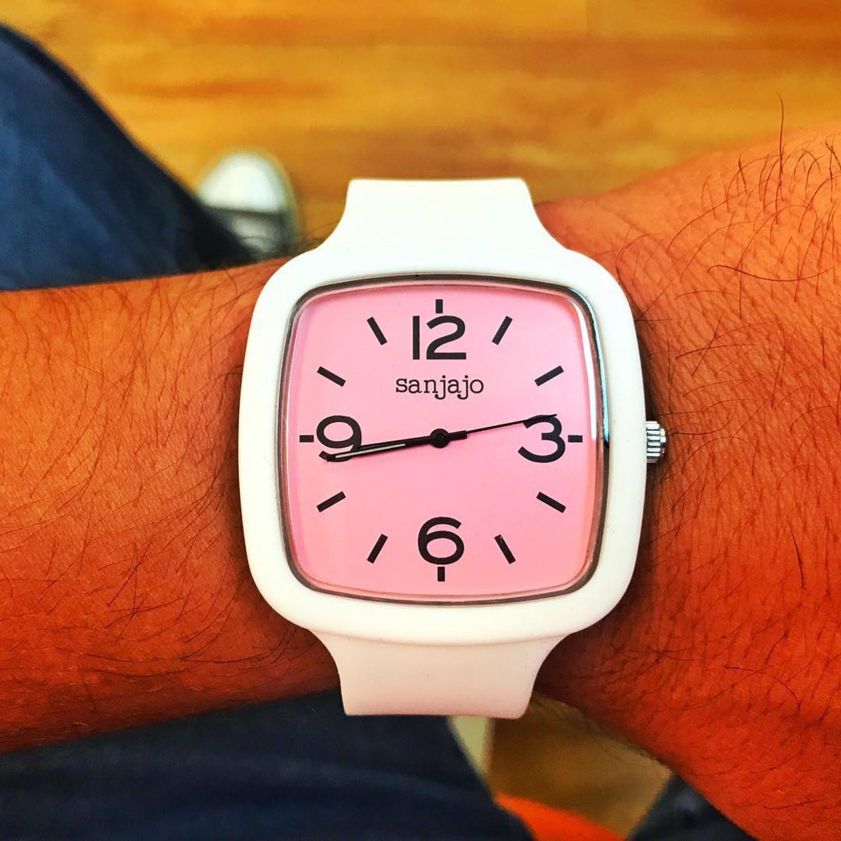 In honor of #breastcancer awareness month we will be supporting by donating a portion of our proceeds to <a href="/susangkomen/">Susan G. Komen</a> 💗

#sanjajo #fitness #fashion #fashionbloggers #style #watch #watches #fashionwear #fashionstyle #wristwatch #accessories  #sportswear #pink #awareness #october