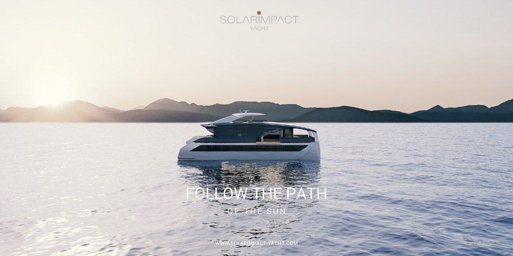Follow the path of the sun

If you have any further questions, please do not hesitate to contact us at sales@solarimpact-yacht.com 

#Solarimpactyacht #catamaran #yacht #boats  #elegance #solaryacht #yachtworld #yachting #solarpower  #greenenergy

Design by Roland Friedberger