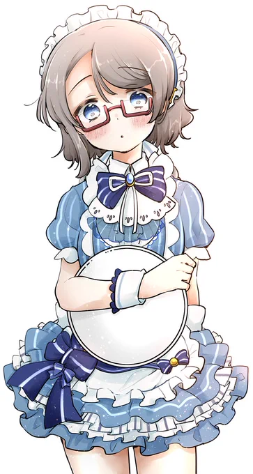 メガネの日イチミリも間に合わなかったメガネメイドの曜ちゃん 