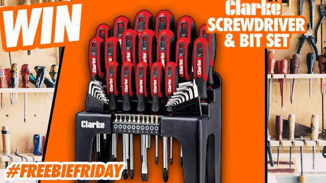 It's time for another #FreebieFriday and this week we're giving away the always-popular CHT923 44 Piece Screwdriver &amp; Bit Set! 
To be in with a chance of winning, simply follow us and retweet this post. It's easy!
#Competition ends Monday 5th October at 5pm. T's &amp; C's apply.