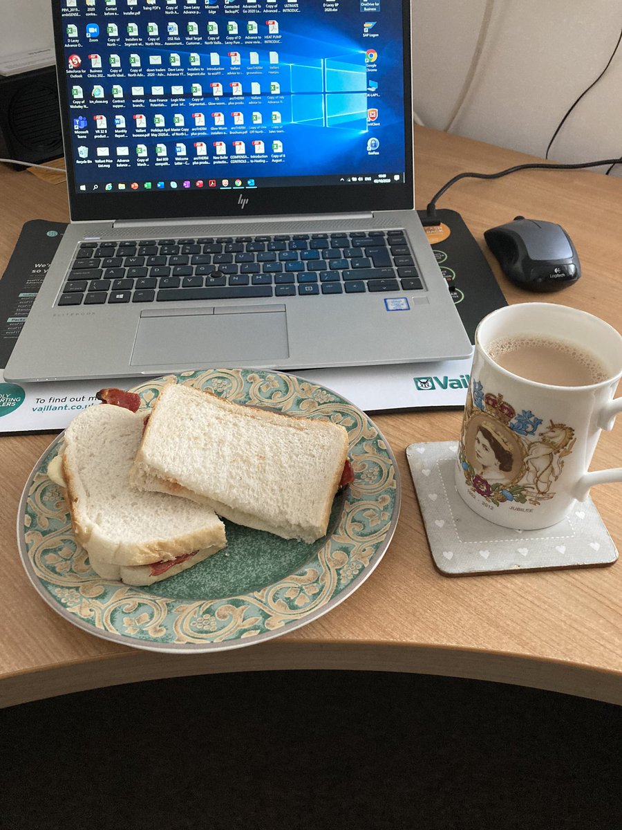 It must be 10 o’clock look what my wonderful boss/wife has brought me ! Keeping me well fed and watered so I can look after all my fantastic installers out there installing the WHICH BEST BUY 2020 boilers !!! Give me a shout if you need any help 👍 <a href="/vaillantuk/">Vaillant UK</a>