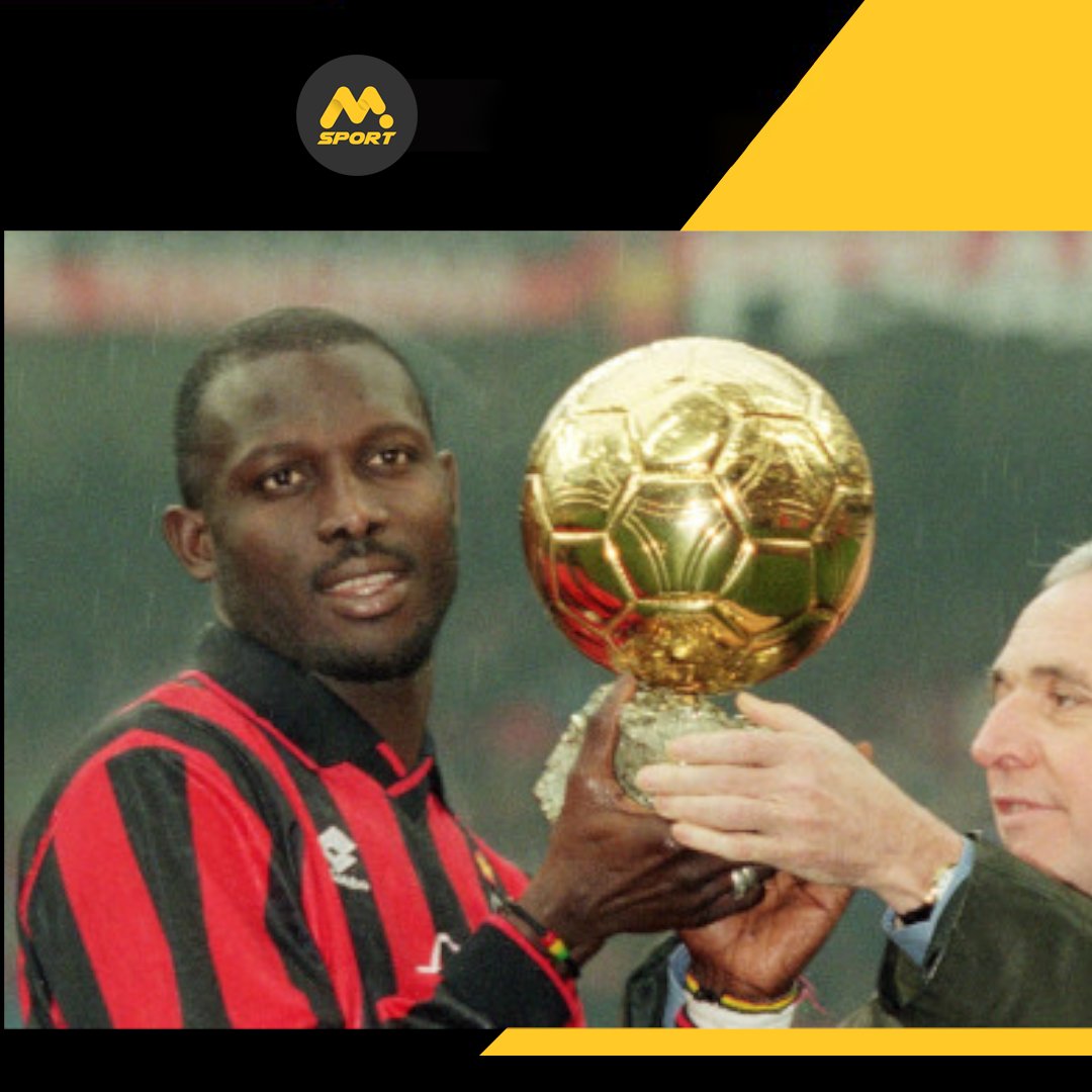 Happy 54th birthday to the only African player to win The World\s Best award, George Weah!   