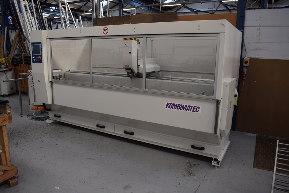 Weatherbreak Windows Invests in Second Kombimatec Machining Centre - clearview-uk.com/weatherbreak-w…