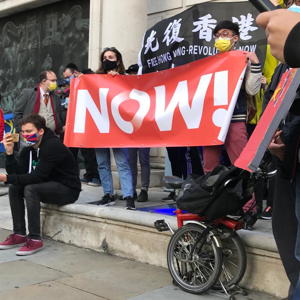 AtlasMovement's tweet photo. On #China’s National Day, we decided to fight back.

Our members organized protests worldwide to support #HongKong, #Tibet, #Taiwan, the #Hyghurs, and much more.

The flame of liberty is alive: now it’s our turn to bring it forward.

👉https://t.co/hNXKSLxMGp

#FridaysForFreedom https://t.co/ob6RWsdN27
