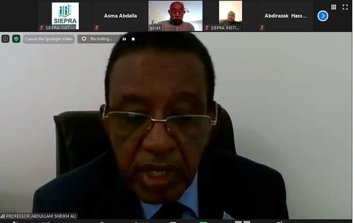 AbdinasirAbdiH's tweet photo. Its great honor &amp; pleasure for me to moderate virtual forum on #Covid19 &amp; Somalia's Economic Policies Responses from Somali government.
 #Panelists:
Prof. Abdullahi Sh Ali
Deputy minister @MofSomalia &amp; Dr. Awais Sheikh deputy director #SNECB @CBSsomalia
@SIEPRA17  @Abdirachiid https://t.co/W3yuGt9w4L