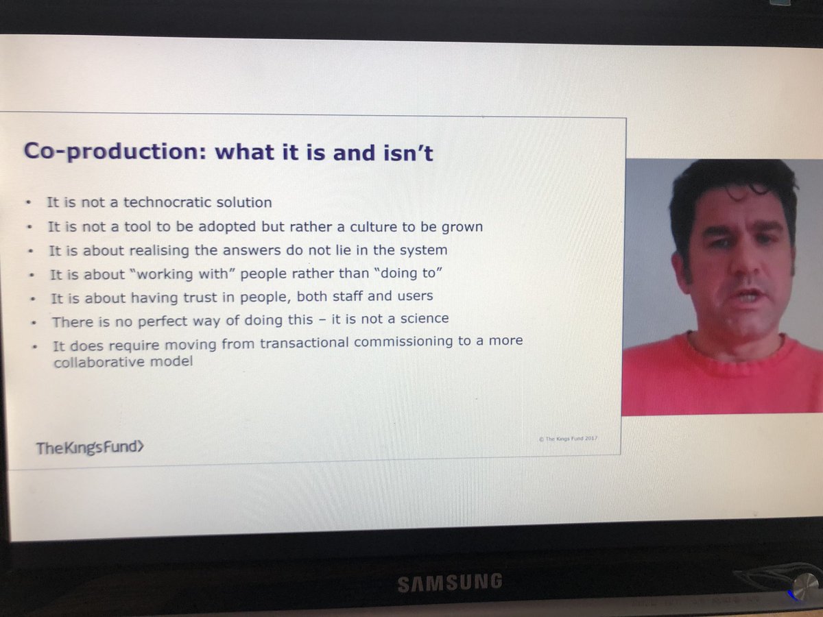 GMCancerPPIE's tweet image. #kfexplain really interesting session today at The Kings Fund Conference on co-production and why it is so important.  Something we are passionate about here at @GM_Cancer