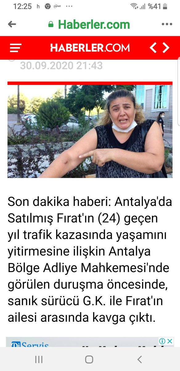Suçluları şımartınız oğlunun adaletini ararken , katilinin  bir anneyi getirdiği durum.Suc işlemekten artık korkmuyorlar benim oglumunda trafik canavarı daha cezasını çekmeden sokaklarda ben korkmaya başladım bugün bu anneye yapılan banada yapılırmi diye 😥