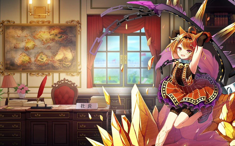 かんぱに ガールズ公式 On Twitter 結晶社員紹介 ジヴ エイグラス 地属性 Cv 佐藤聡美 イラスト 白谷こなか かんぱに