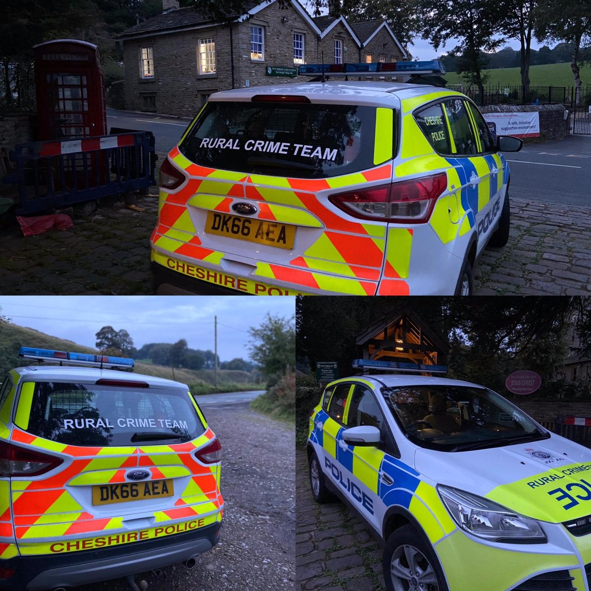 PCSO Wilson - This morning I've been around #PottShrigley in response to reports of #Poaching of deer in the area. 

If you see something that concerns you please report on 101 or 999 if it's an emergency/crime in progress

#WildLifeCrime #RuralCrime #LetUsKnow #RuralWatch