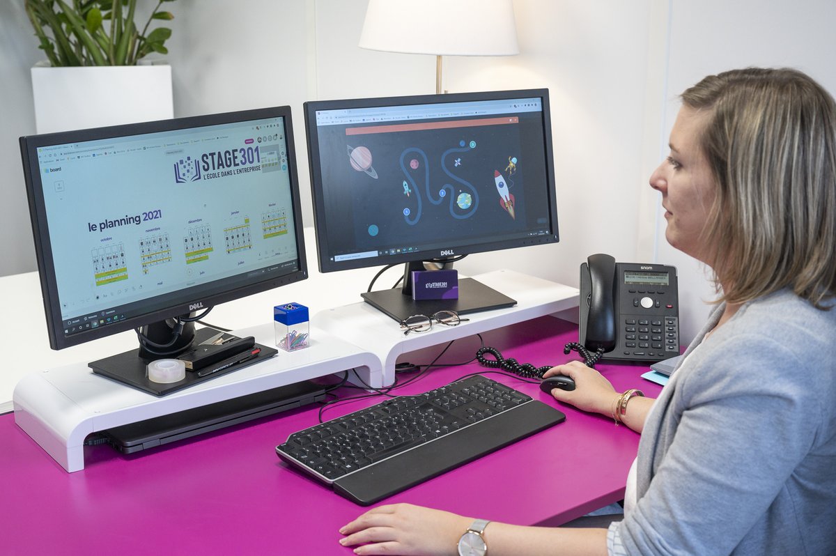 KlaxoonFR's tweet photo. #Stage301 prépare sa rentrée avec #Klaxoon !
Mise en place de l'organisation, création des plannings, pédagogie en classe inversée, apprentissage en mode projet... l'école est parée pour une nouvelle année.
#TransfoNum #Formation #Digital #InnovationPedagogique https://t.co/Qteyz5YpnM