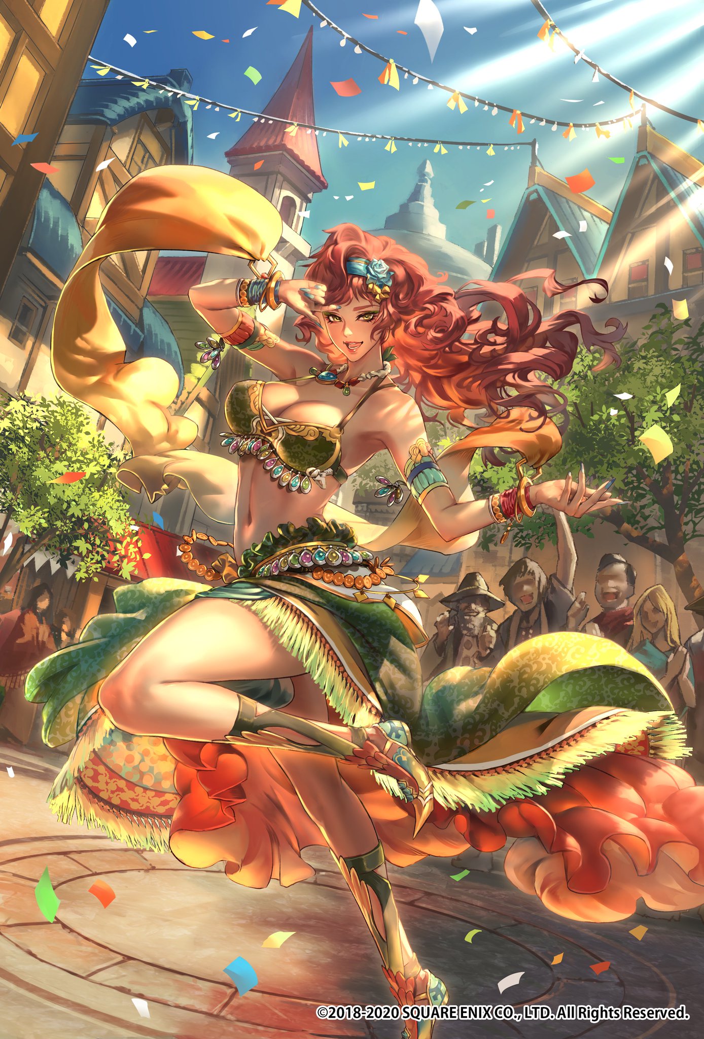 鏑木康隆 Square Enix様の ロマンシング サガ リ ユニバース にて Ssバーバラ を描かせて頂きました T Co Vpdcbclkou T Co Qds21jcm0y Twitter