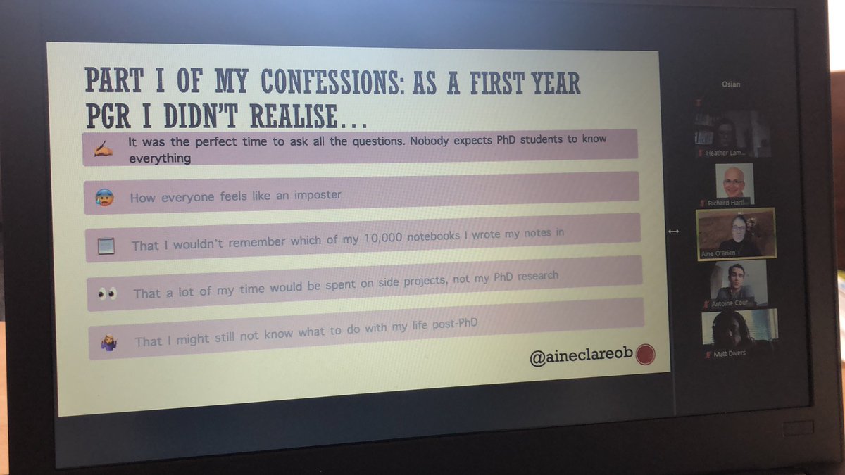 UofGSciEngGrads's tweet photo. Brilliant student @aineclareob gives us some confessions of a PhD student at induction! #NotUsher https://t.co/agjbtDvrqx