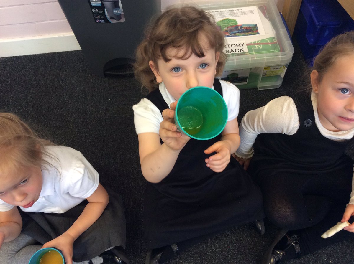 Wheeler_PS's tweet photo. Now Green Base are trying their soup. We've had mixed reviews 😂 #wheelerdt #hcatschool https://t.co/lFhFHXZfNu