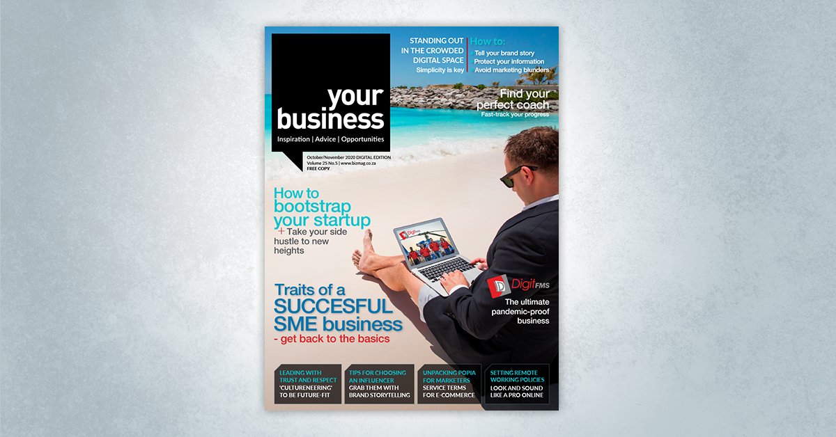 Hot off the (digital) press - The October/November 2020 issue of Your Business Magazine is out now! Read your complimentary copy online or download: bizmag.co.za/oct-nov-2020-i…