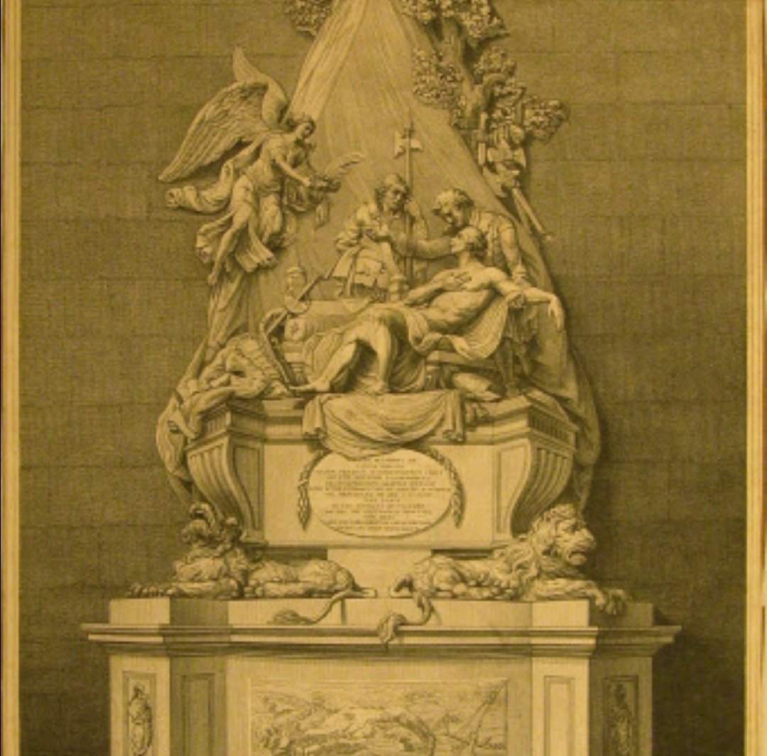 katieculture's tweet photo. A long overdue trip to #WestminsterAbbey to see the incredible memorial to General James Wolfe.
An 18th century print of the memorial's design is in our collection at his birthplace #QuebecHouse @nationaltrust (https://t.co/YRpvnRJwhT) but seeing it in the flesh is breathtaking. https://t.co/a3zR5Kddjk
