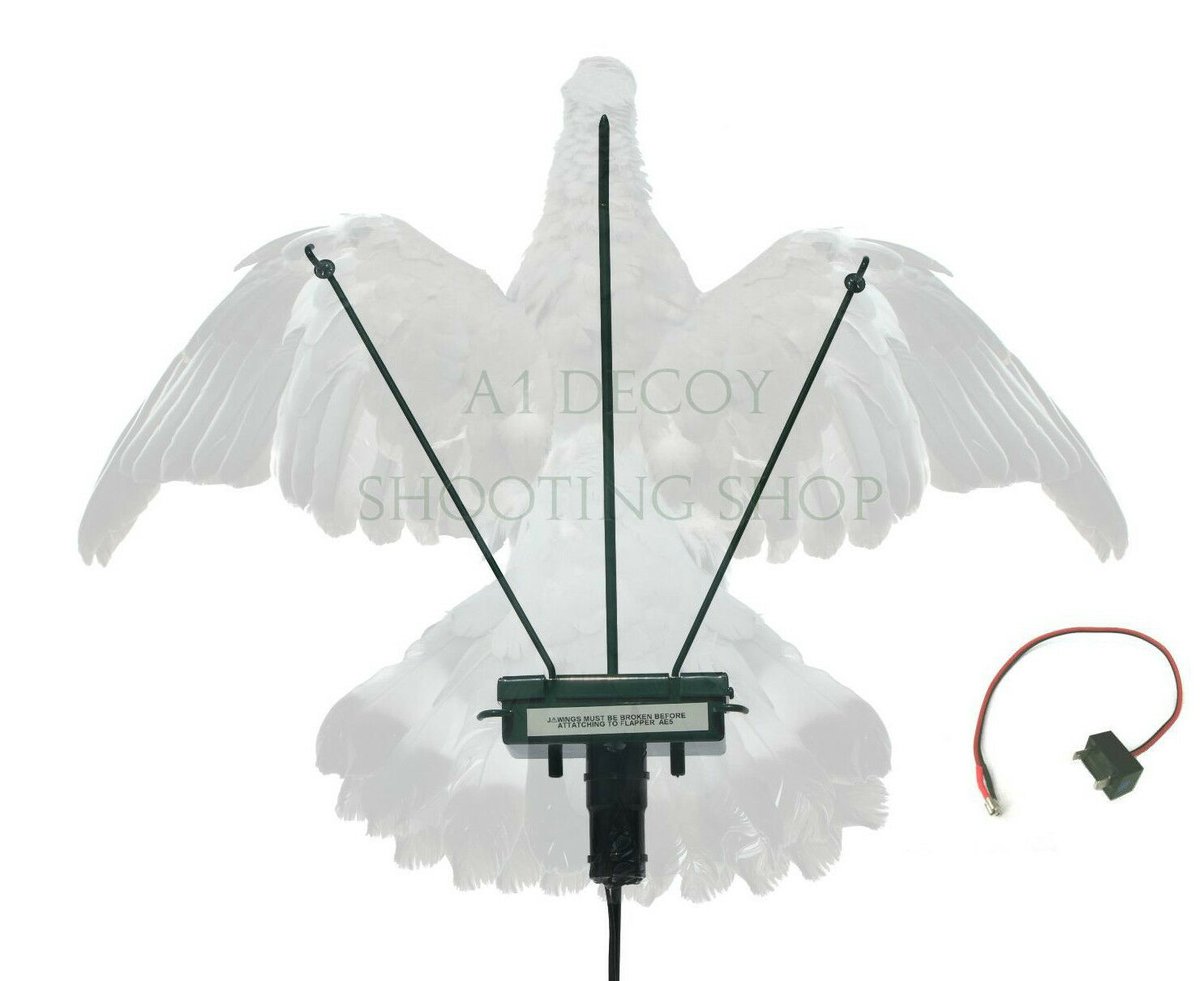 Our turbo pigeon and crow flappers are now back in stock. The most realistic on the market, also includes a free timer that starts and stops the unit or can be removed to run constantly.
a1decoy.co.uk/product/turbo-…