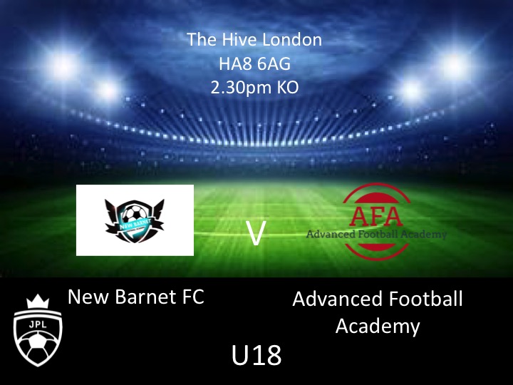 AdvancedFootba1's tweet image. Saturday 3rd October 2020
Junior Premier League Fixtures 
U12s make the trip to Surrey to play Zoom 10am
U14s host West London Academy Bloomsbury FA 12pm
U18s head to the Hive Barnet to take on New Barnet FC 2.30pm
@FcZoom 
@BloomsburyFA 
@jpluk