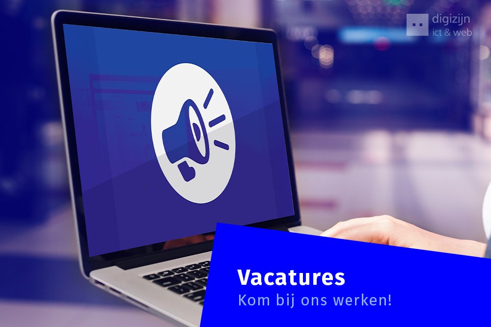 𝗩𝗮𝗰𝗮𝘁𝘂𝗿𝗲𝘀!
 (m/v) 32 - 40 uur

➡ Medior/Senior Front-end Developer 
➡ Medior Back-en PHP Developer 

Ben jij: 
✔ Leergierig 
✔ Accuraat 
✔ Niet bang om je kennis met je collega's te delen? 

Solliciteer dan Snel! 

Bekijk de vacatures op > werkenbijdigizijn.nl
