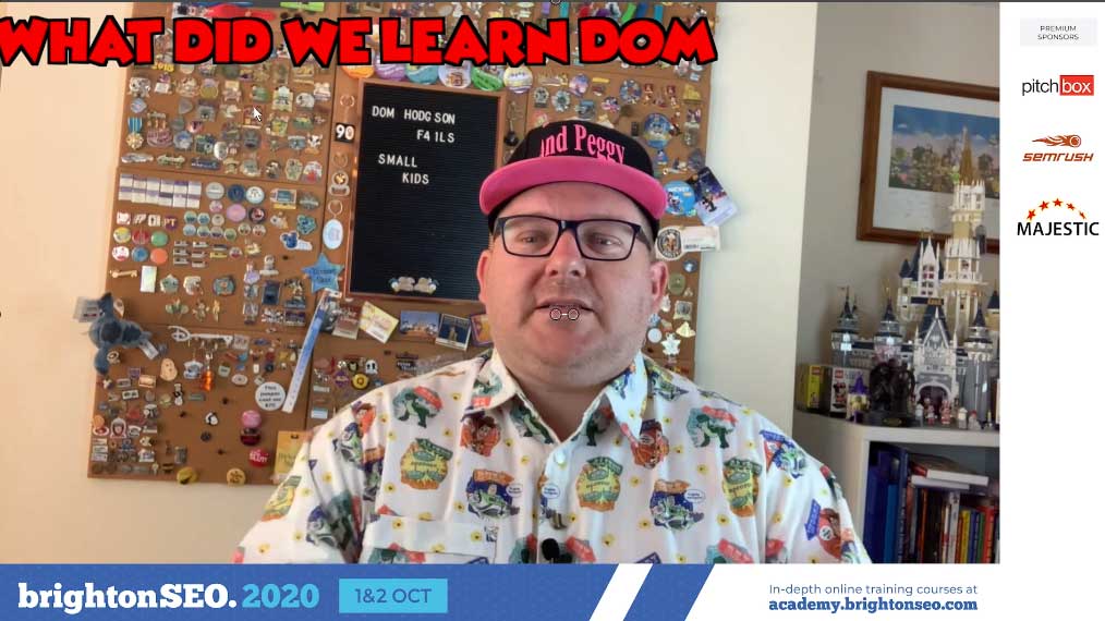 JackieHole's tweet photo. What did we learn today? How a great background makes all the difference - and of course How not to FAIL - that's what! - nice one Dom! @TheHodge @littlewardenapp #brightonseo #seo #ppc #lifecoaching #skillz :-) https://t.co/BoPtVyPe8o
