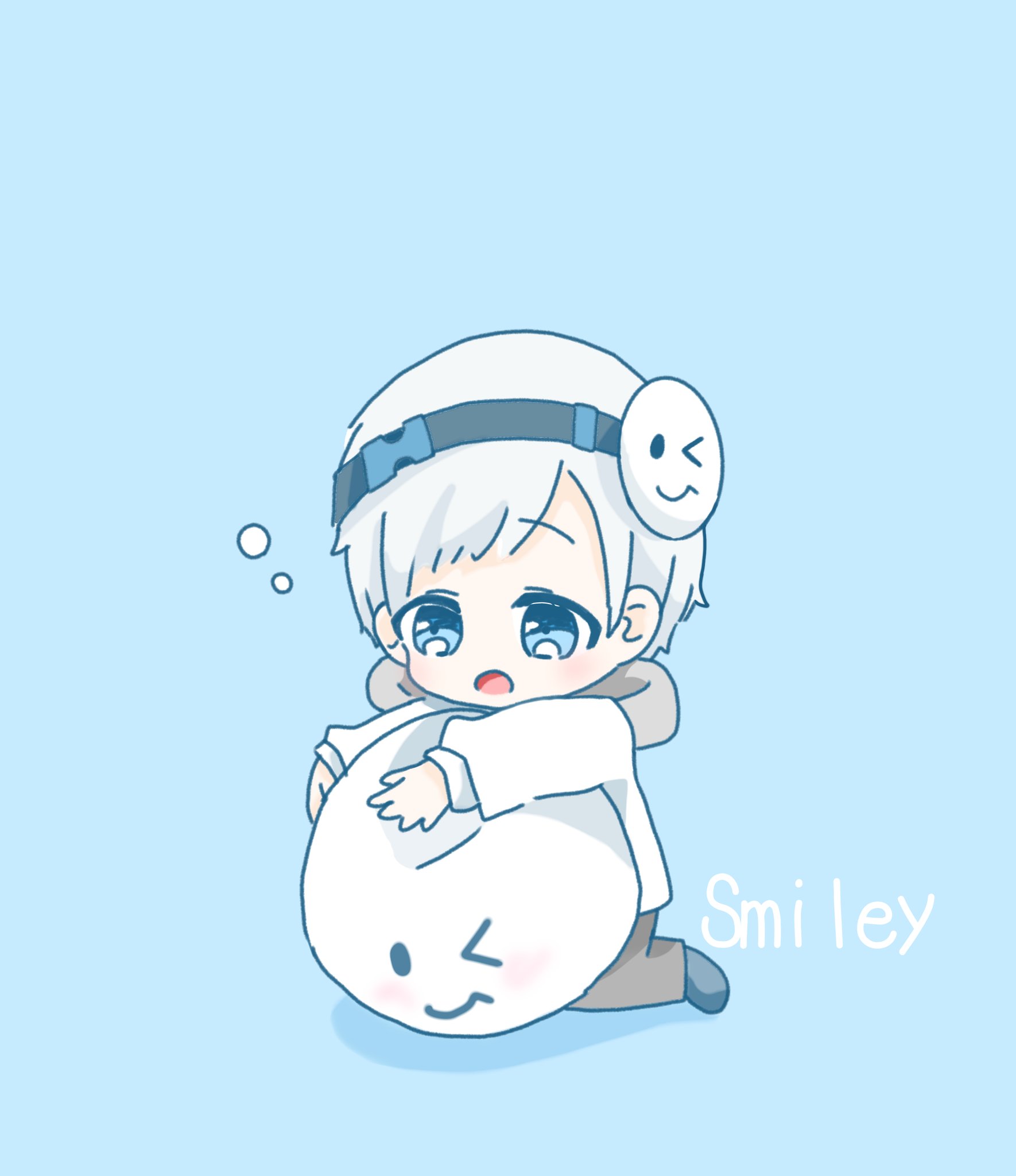 れい 眠いすまいりーさんとキリッと すまいさんです やすなー こく民さんと繋がりたい スマイリーイラスト イラスト