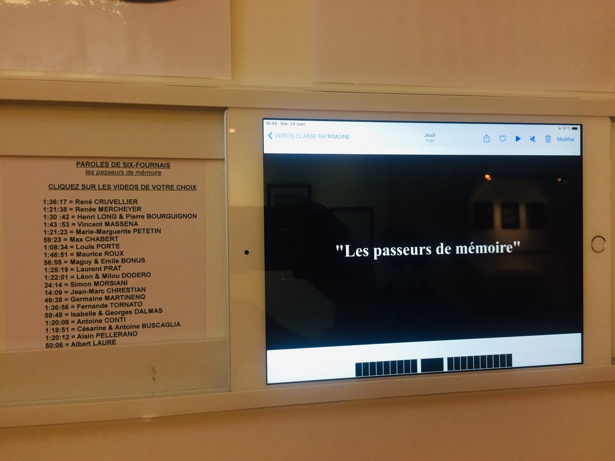 #JEP2020 #BD2020 patrimoine et éducation : apprendre pour la vie souvenirs d école classe patrimoine en BD et paroles de six-fournais en interviews filmées et analysées <a href="/Patrimoinefill1/">Patrimoinefillol</a> interdisciplaire <a href="/JR_Arts_06/">JRarts J.Rouch</a> <a href="/AcademieNice/">Académie de Nice</a> @EpsNice #ArtsPlastiques