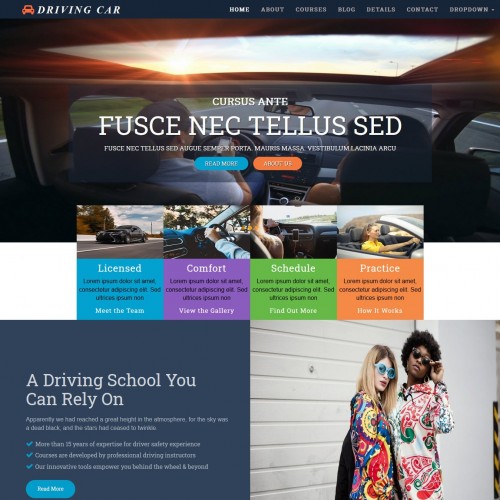 Templateonweb1's tweet photo. Driving School Website Template - 2020
A keen and customized superior quality driving school website template to kick start your car driving school like websites.https://t.co/MtPynTWULC 
#drivingschool, #cardrivingschool, #motordriving, #freewebsitwebsitetemplate, #responsive https://t.co/kYQcbMcJ19