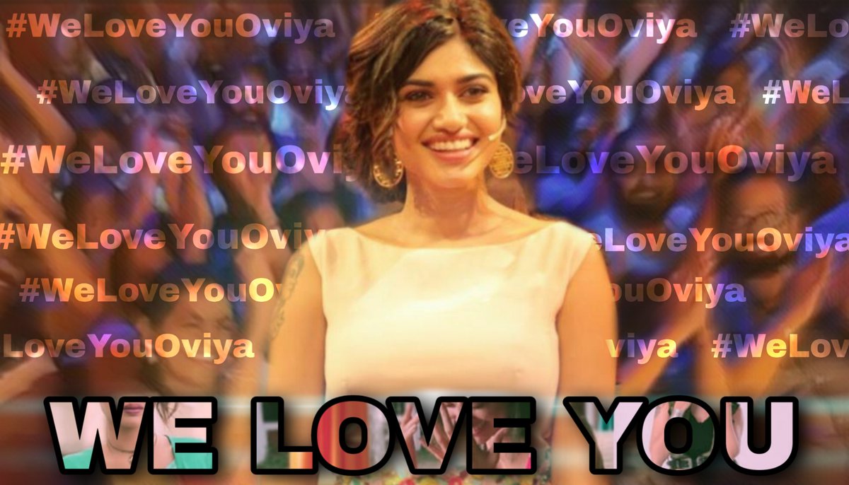 Aishus_Thoughts's tweet photo. They're Doing it with so much love so here we go 

#WeLoveYouOviya @OviyaaSweetz https://t.co/eYlpyI2QlV