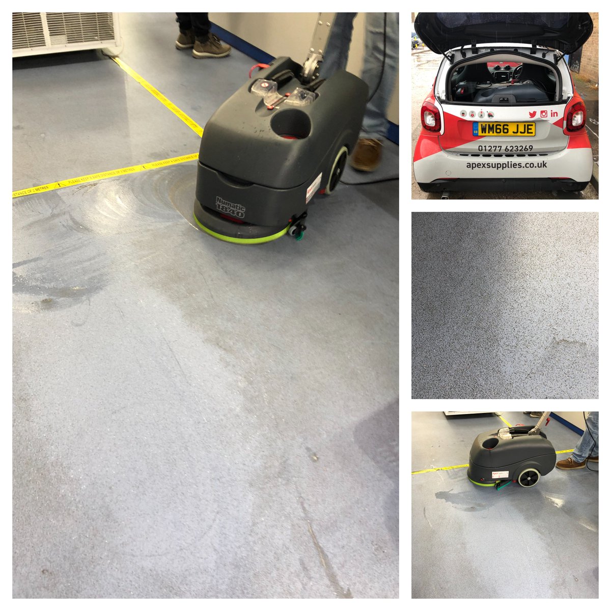 rs_sambailey's tweet image. We offer fantastic everyday #FloorCare like the Numatic TT1840G. This shop was experiencing dirt build up from mopping, switching to a compact scrubber dryer will streemline their cleaning process, increase #productivity and raise standards. Plus it fits in a Smart car!