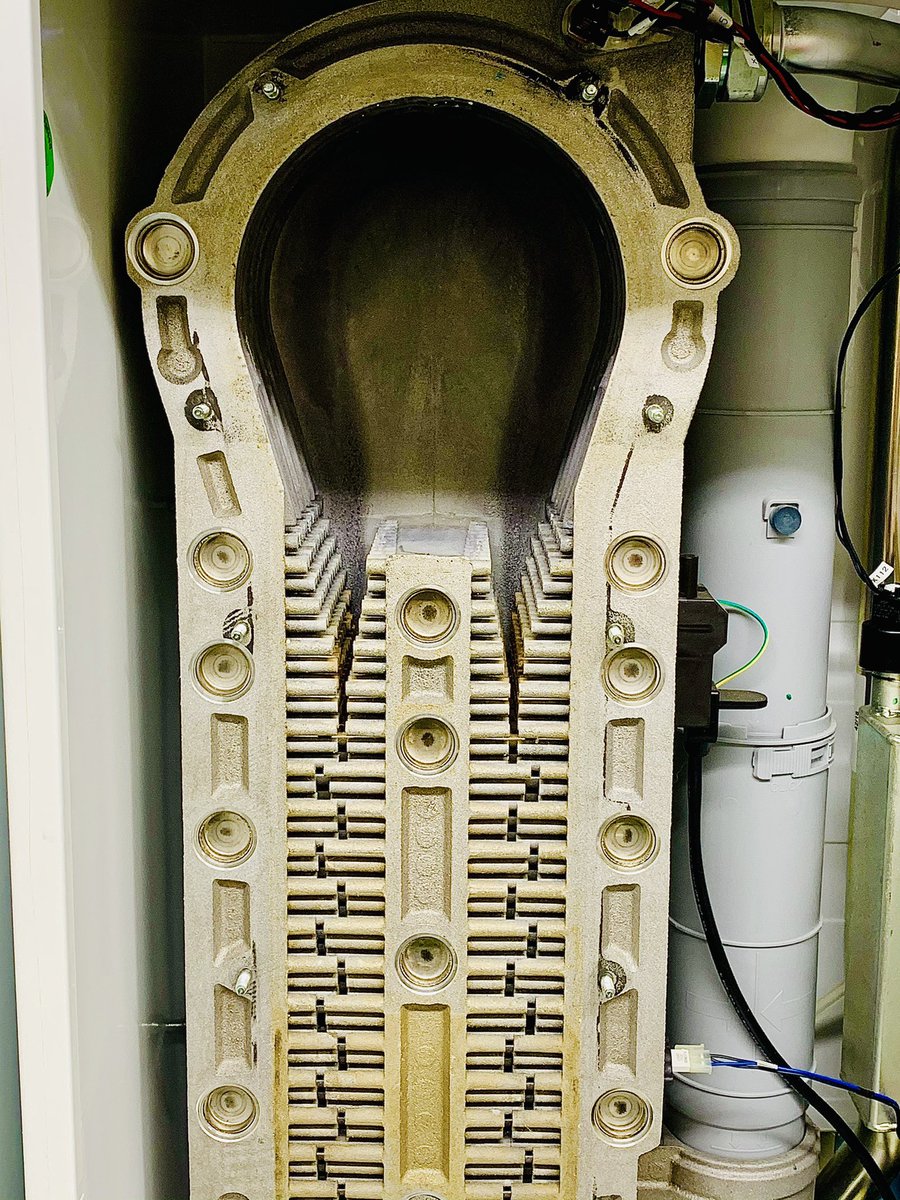 Great boilers to service and these two were spotless after a quick brush up.  <a href="/RemehaUK/">Remeha by Baxi</a> #maintenance