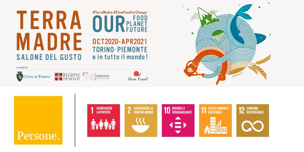 CSP_live's tweet photo. Anche quest'anno rinnoviamo la nostra partecipazione a #TerraMadre Salone del Gusto 2020. Un'occasione che offrirà tante opportunità di confronto sulle strategie da attuare per costruire il futuro: link news #FondazioneCSP #PersoneCSP #InclusioneCSP #ComunitàCSP @SlowFoodItaly https://t.co/tJnuzvC9WP