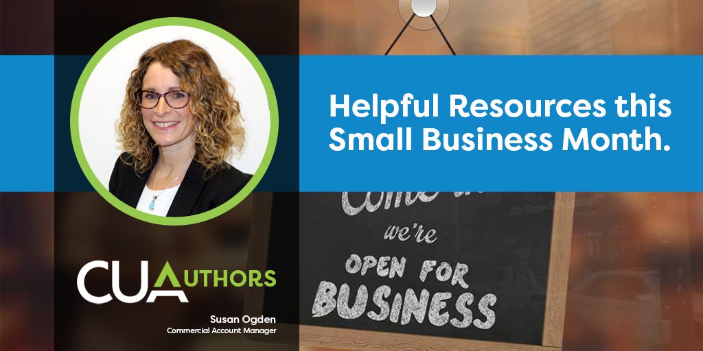 CUAbanking's tweet image. We know there&apos;s nothing small about the impact #SmallBusinesses make in our community. That’s why I’m excited to share some helpful tips and resources to help you make the most of your ideas, planning &amp;amp; reach. bit.ly/2SdFsFM 

#SmallBusinessMonth2020 #SmallBusinessMonth