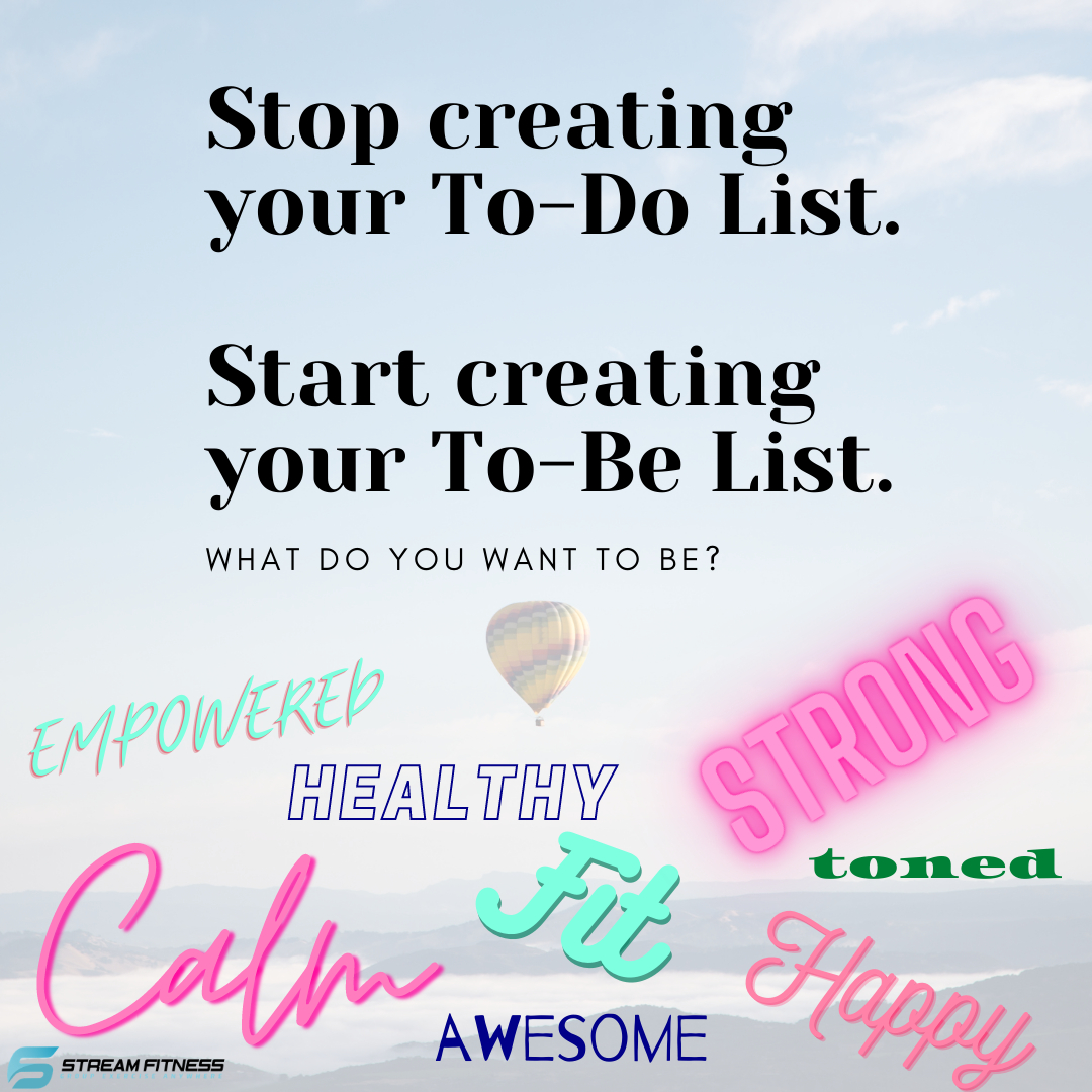 Bored of writing meaningless lists of things to do? Switch it up, what do you want to BE? Get inspired, think of it positively and try a new approach!
.
#fittober #onlineworkout #homefitness #tobelist #whodoyouwanttobe