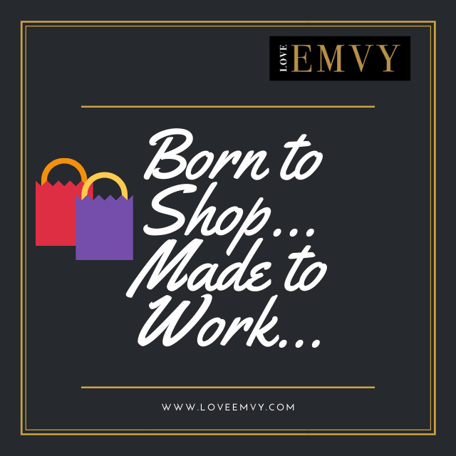LoveEMVY's tweet photo. Born to shop, made to work. Is this resonating with anyone? Well if in reality you do need to work like me, then online shopping can be as much fun!
#borntoshop #onlineshopping #loveshopping #shopaholic #fashionaddict #fashion #style #lovebiz #sbs #sbswinner #queenof https://t.co/Fldg1aQwSH