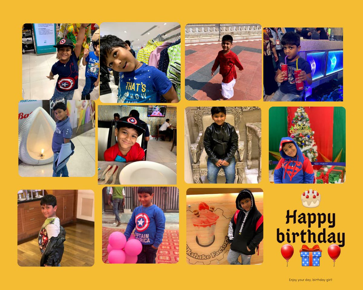 themukulagrawal's tweet photo. Words are simply not enough to express how amazing I feel to have you as my son. I love you. You make my life complete. Happy birthday, son! 
Tumari smile kisi ka b din banane k liye kafi hai #dhairya https://t.co/VJzjp5saDg