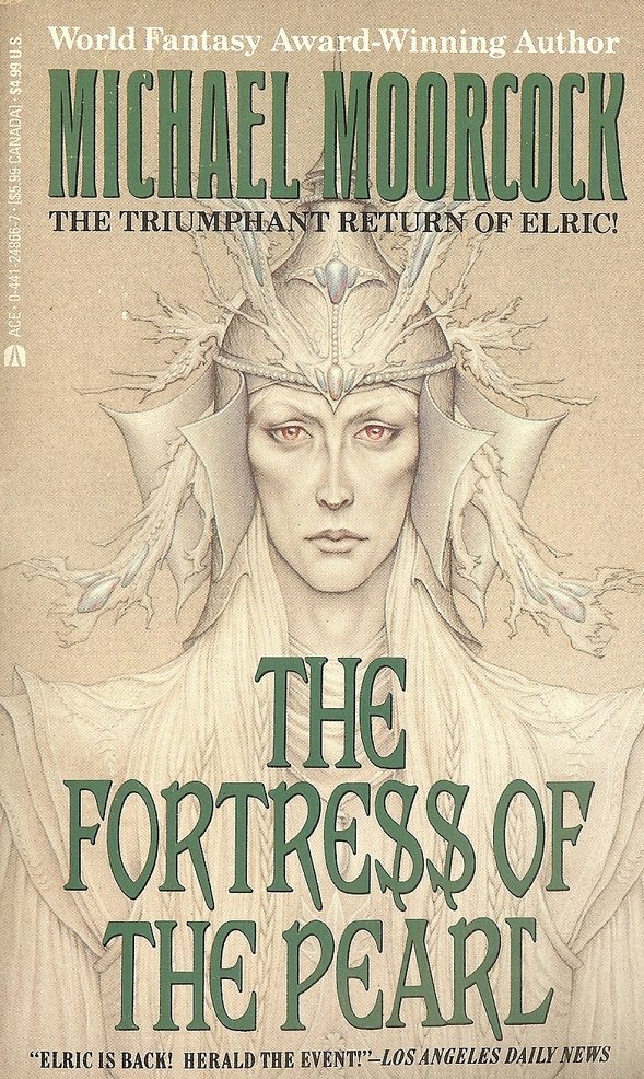 ...but it was another 17 years before the next Elric novel "The Fortress Of The Pearl" was published in 1989. Moorcock published further original Elric novels in the early 2000s.