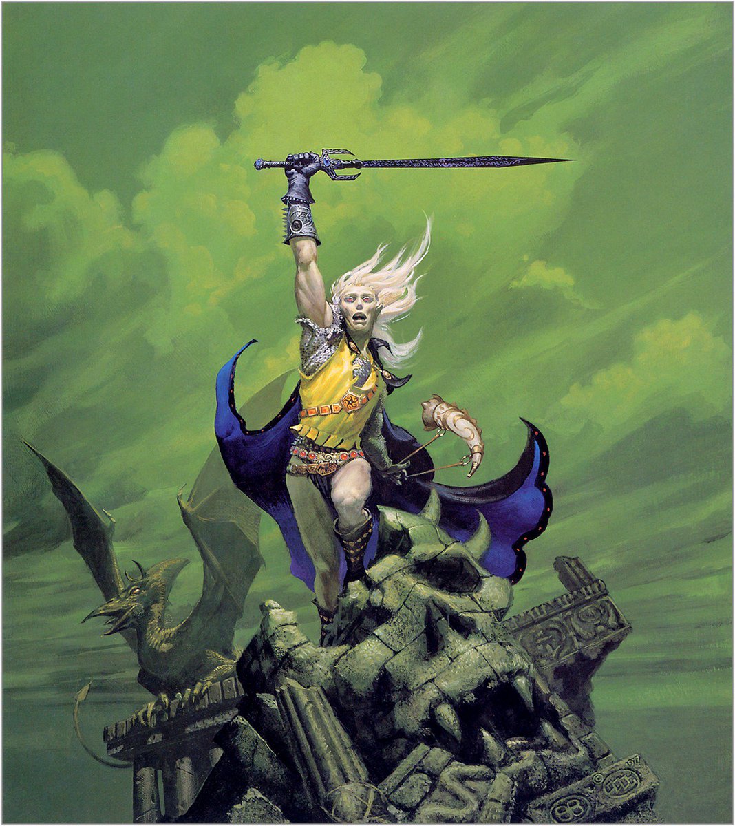 That's it for my look at Elric of Melniboné today. I hope I've whetted your appetite to read (or re-read) Michael Moorcock's epic tale.More stories another time...