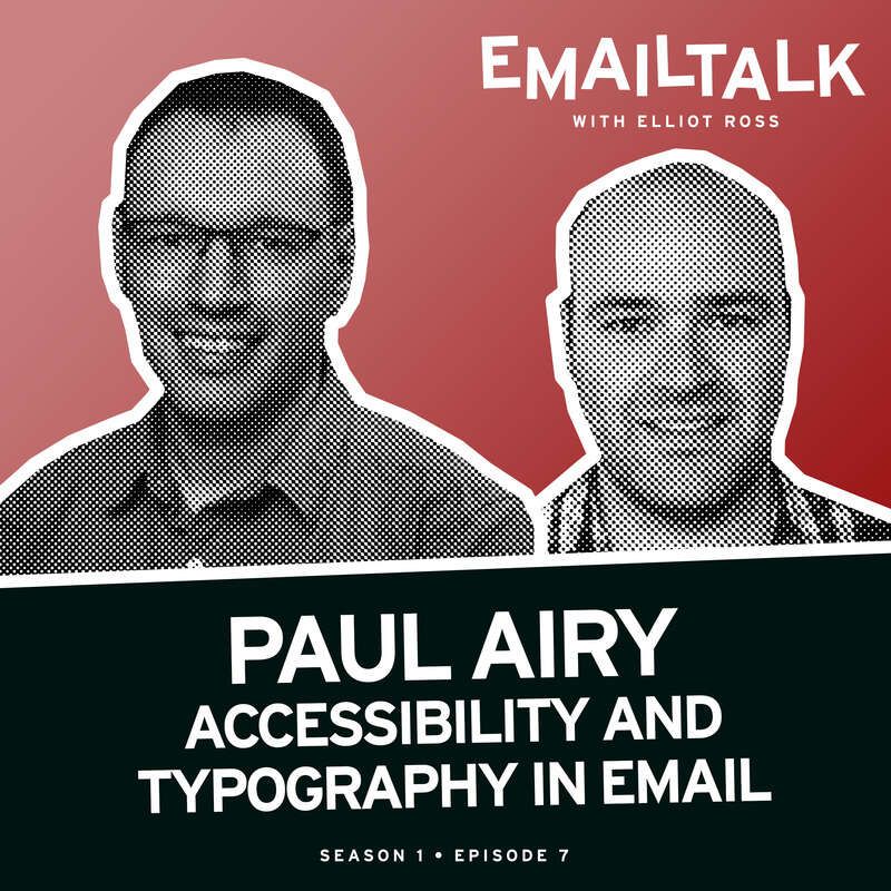 Paul_Airy's tweet photo. So, Elliot Ross and I, talked ‘Accessibility and Typography in Email’ (or was it the other way round)? https://t.co/UFKPT6JGP5 @IAmElliot #EmailTalk #a11y #Typography #EmailMarketing #EmailDesign #EmailDevelopment #EmailGeeks https://t.co/HE3hgUxmFK