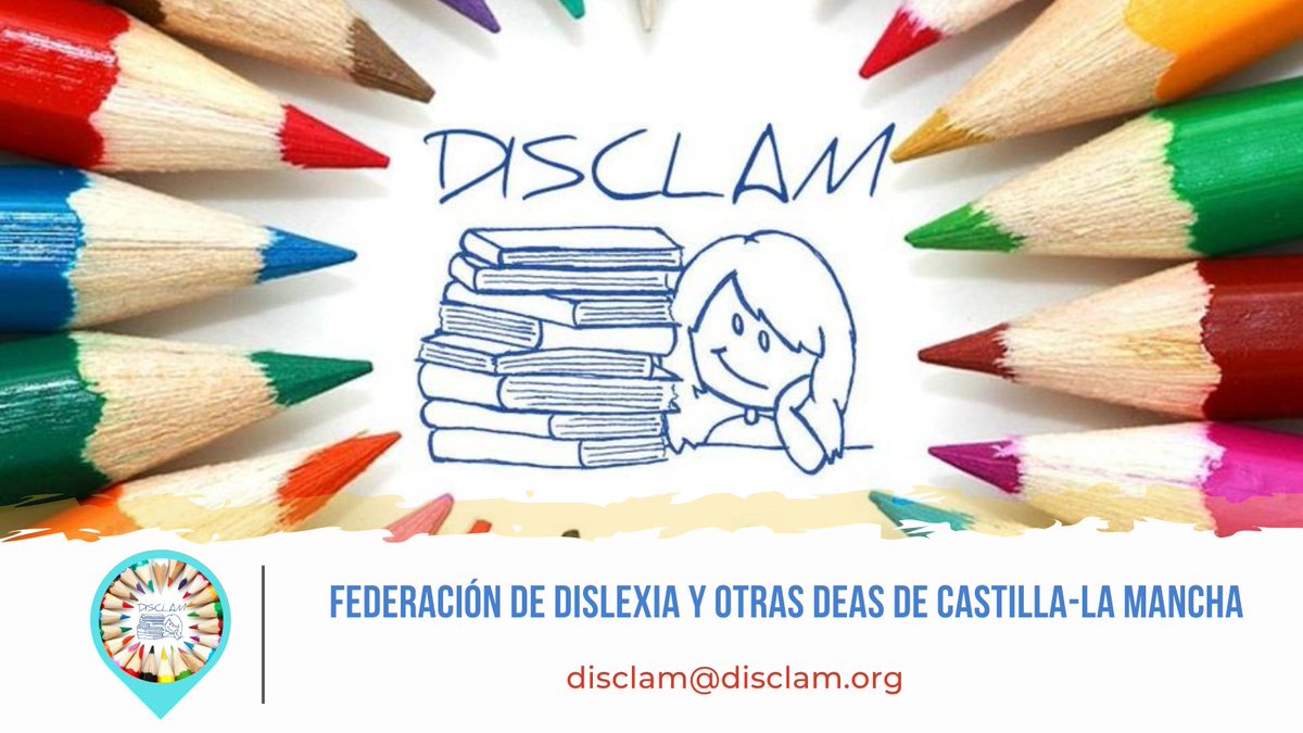 DisclamF's tweet photo. DISCLAM es la Federación de Dislexia y otras DEAs de Castilla-La Mancha.
Visita nuestro facebook para conocernos 👉https://t.co/1M6UvoMj2c
#DISCLAM #Dixcr #Distolexia #Dixguada #Albaprende #Acuaprende #Dislexia #DificultadesEspecíficasdelAprendizaje #DEA #CastillaLaMancha #CLM https://t.co/VtuUqujCKh