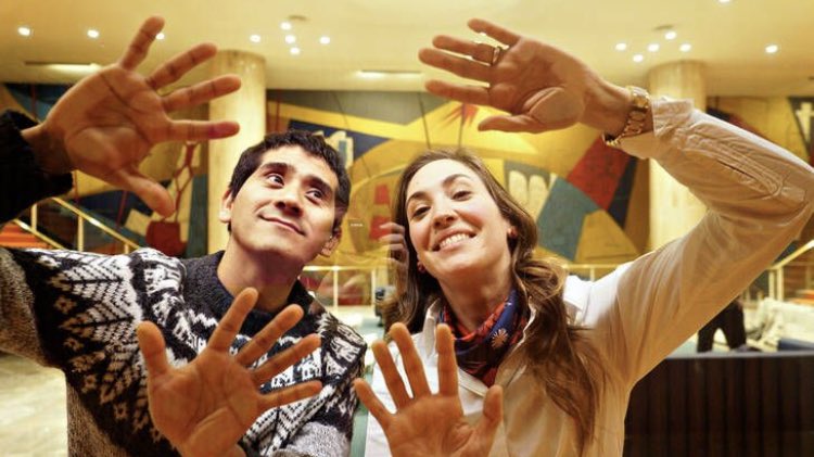 SoldaMalena's tweet photo. #tbt con el lindo y talentoso @OsquiGuzman ...De las charlas más lindas que tuvimos en @FueraDeLibreto ¡escuchen el podcast! https://t.co/WtaMd0NpHd https://t.co/jEcgMSv1fn