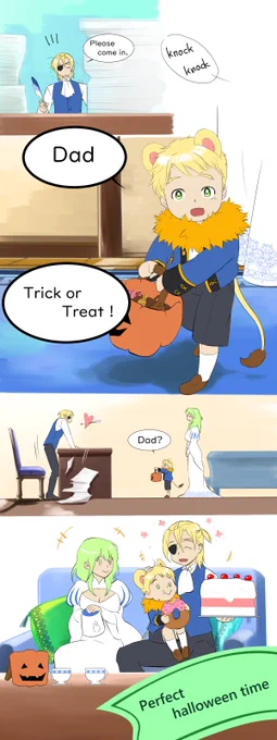 ハロウィン ディミレス家族
Halloween with dimileth family 