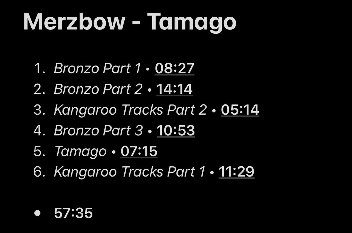 40/108: TamagoNothing much to say about this project except for the 5th track "Tamago". This one is really weird because he has litterally chickens sounds in it and some electric guitars passages. This track is, in my opinion, the only real highlight of this project.