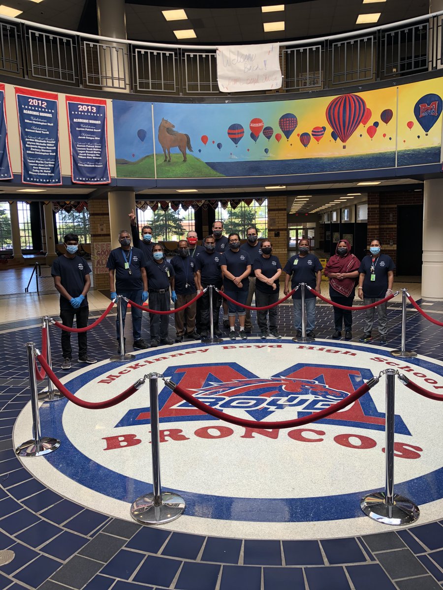 Happy Custodian's Day to these amazing crews that help keep our building clean and safe during the day and night!  We appreciate them very much!