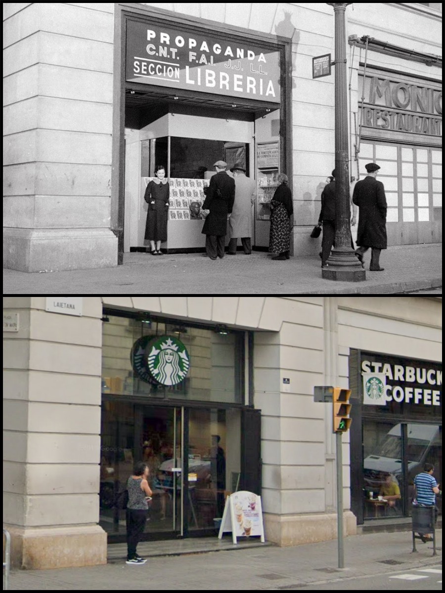 Nick Lloyd Propanda And Publishing Office Of Cnt Anarchist Trade Via Laietana Via Durruti During War Barcelona 1936 Now Look What The Premises Are In Ricard Martinez Did You Put