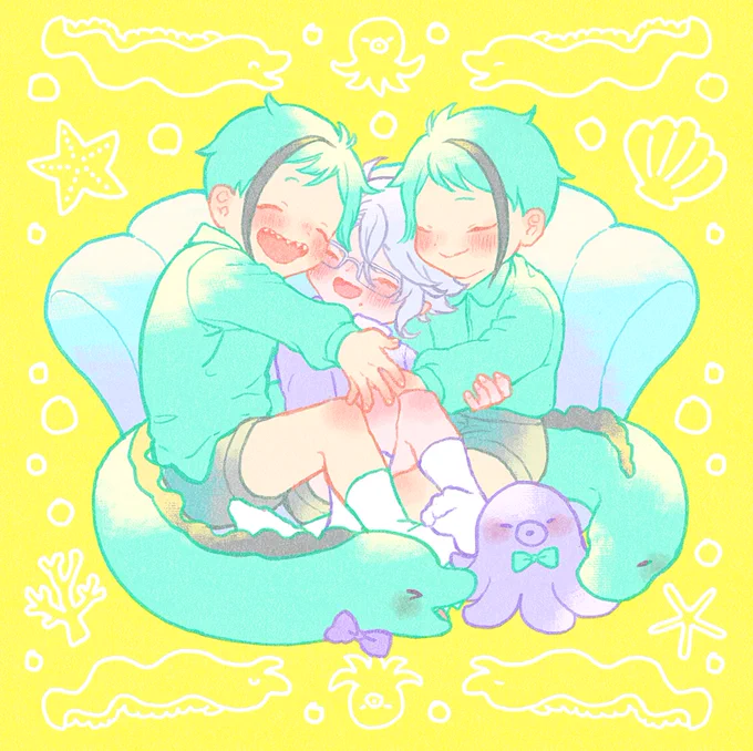 だいしゅき(稚魚イドアズ)
#twst_BL 
