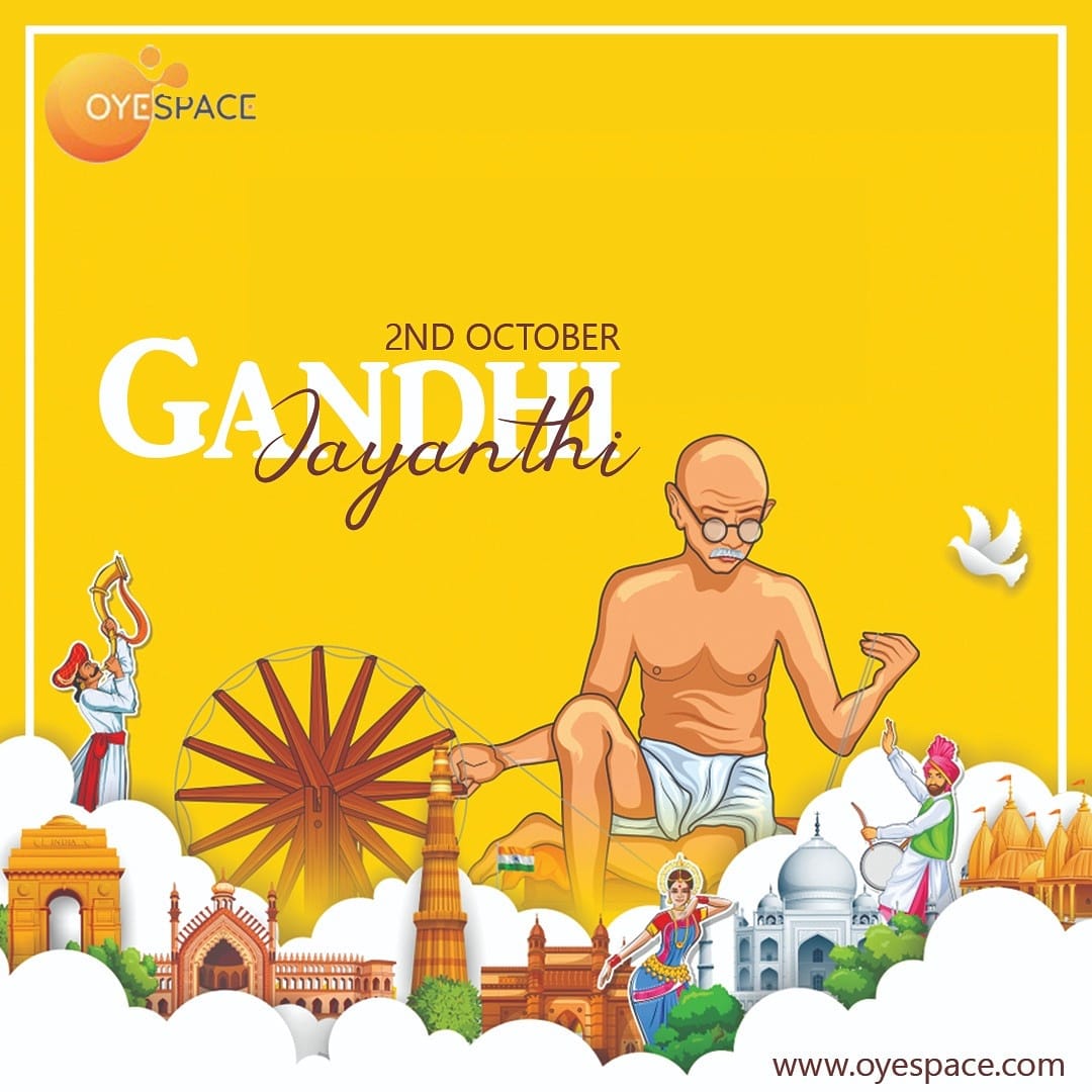 oyespace's tweet photo. Happy Gandhi jayanti.
Every home is a university, and our family is our first teachers - Mahatma Gandhi. OyeSpace yearns to make it easy for every family to get their dream homes!
We wish you a very Happy Gandhi Jayanti from OyeSpace. https://t.co/dxA4xvPdBj
